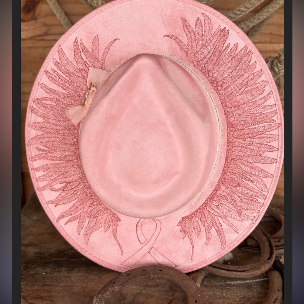 Breast cancer awareness memorial hat - Picture 2 of 6